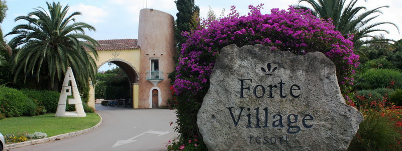 Главный въезд Forte Village